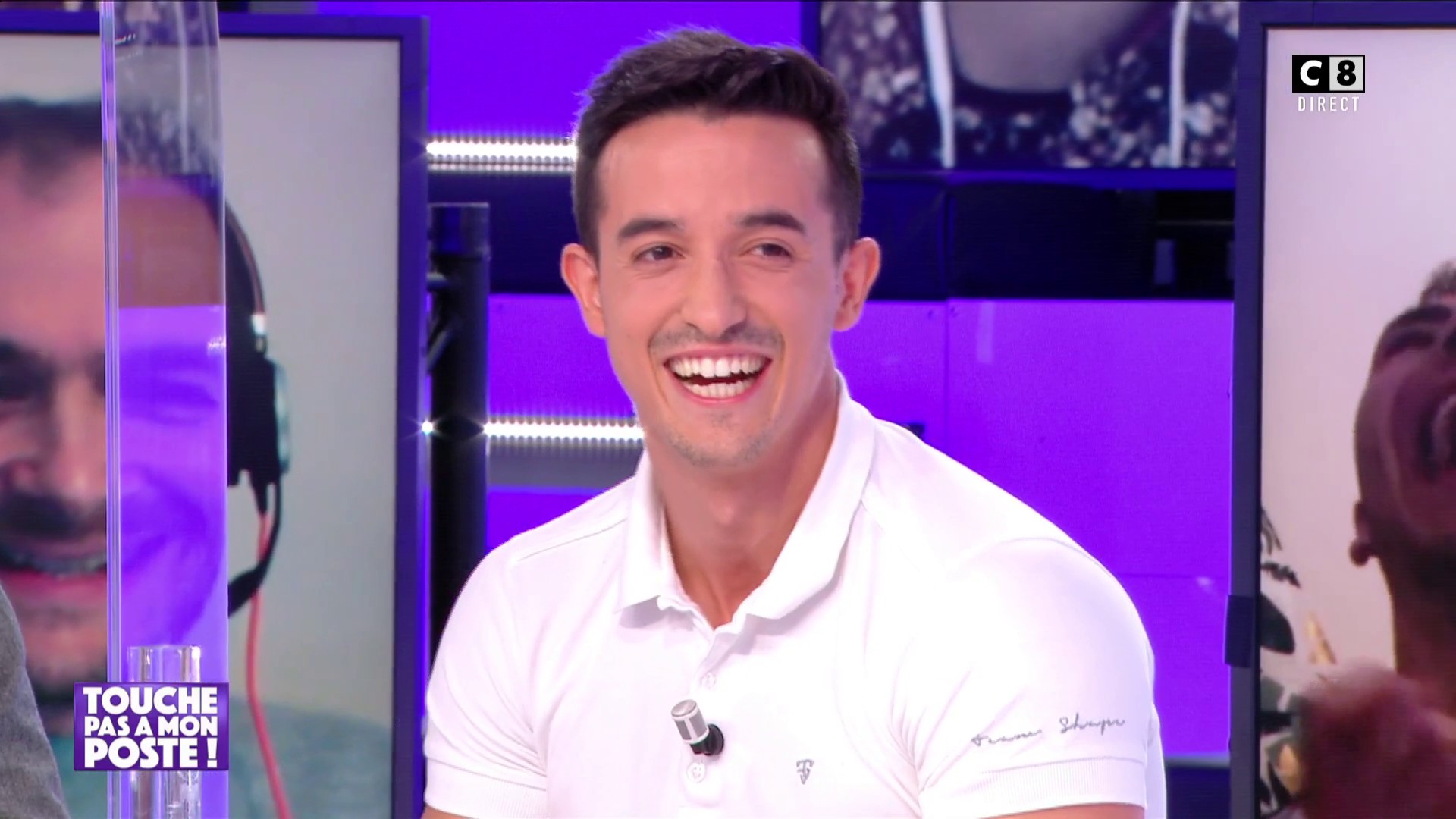 TPMP : Gilles Verdez tente de faire des pompes... et chute !