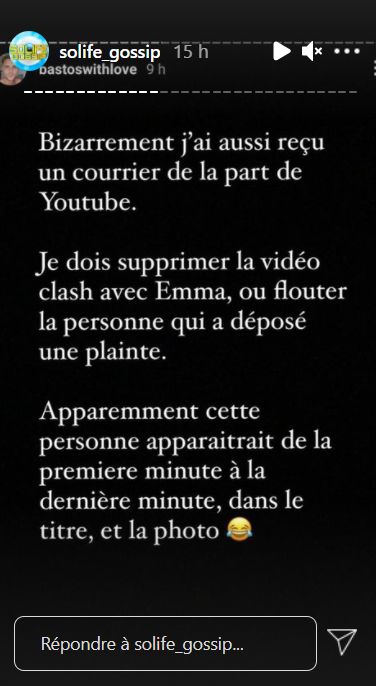 Emma Cakecup trahie par Bastien Grimal : elle fond en larmes sur Instagram "Je ne comprends pas cet acharnement"