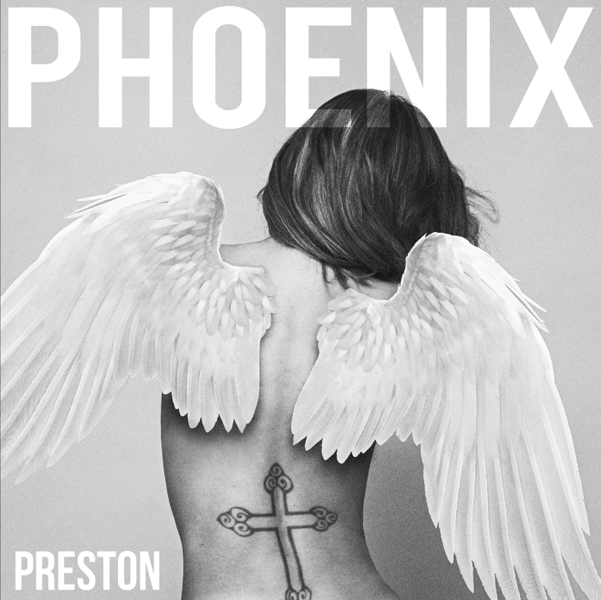  La pochette du prochain EP de Preston intitulé Phoenix @Urban Pias