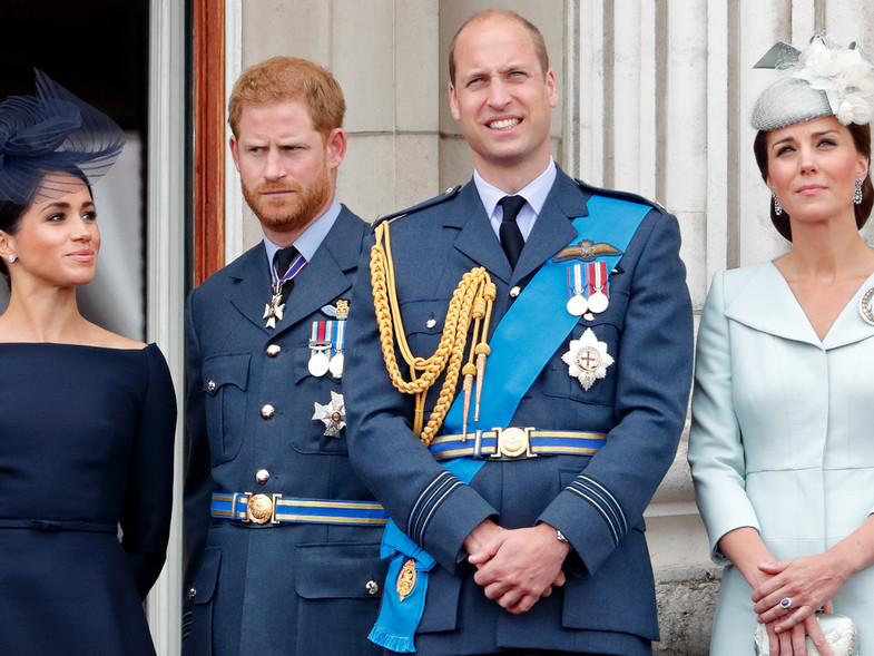  Meghan Markle, Prince Harry, Prince William et Kate Middleton @ Getty Images
