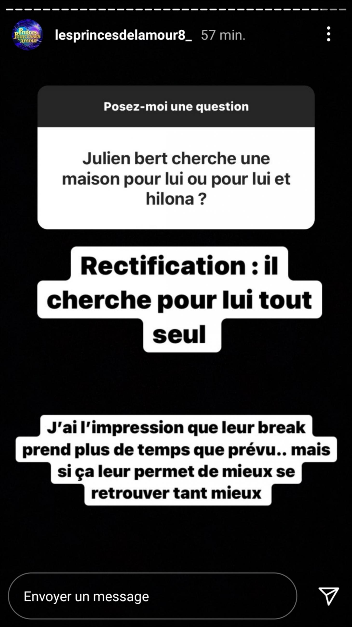 Julien Bert séparé d'Hilona Gos pour de bon ? Cette photo fait réagir les internautes