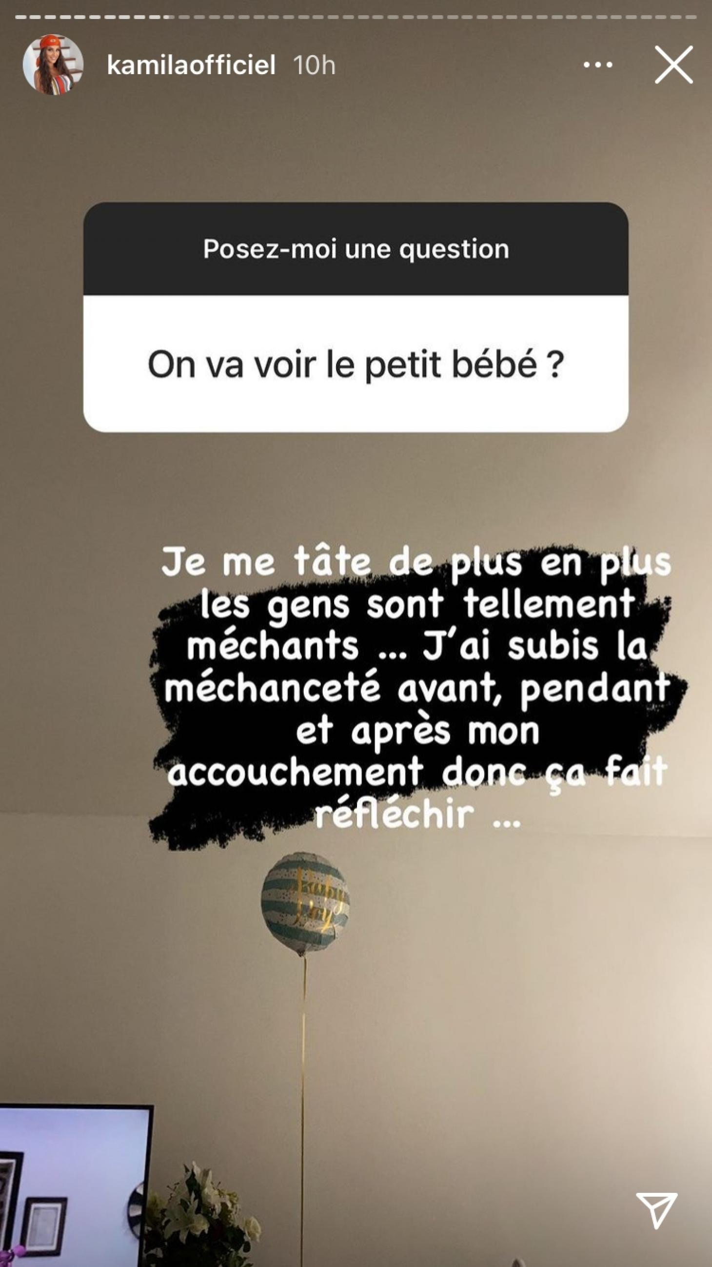 Kamila Tir maman : A-t-elle l'intention de dévoiler le visage de son fils Kenan ?