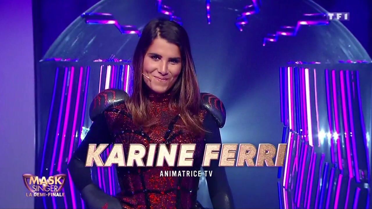  Karine Ferri au casting de Mask Singer @TF1