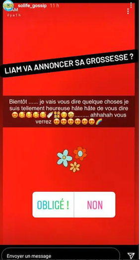 Liam Di Benedetto enceinte de son deuxième enfant ? Un cliché sème le doute