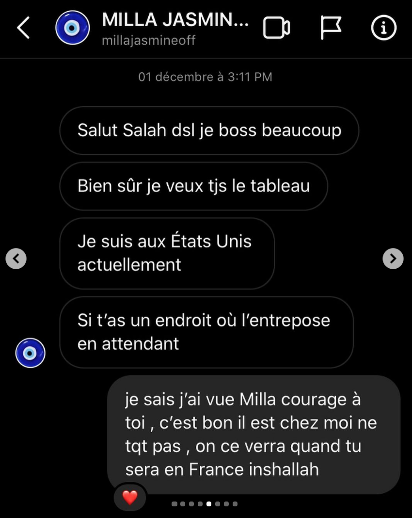 Milla Jasmine : Découvrez pourquoi cet artiste peintre dit avoir été arnaqué par la candidate