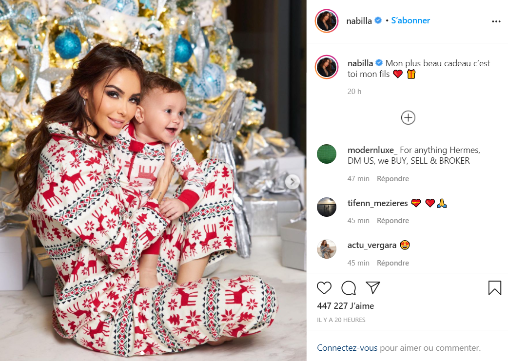 Nabilla Benattia : Son année 2020 en 10 photos Instagram