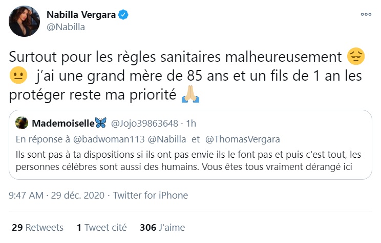 Nabilla vivement critiquée pour avoir refusé de prendre une photo avec une petite fille : Elle s'explique