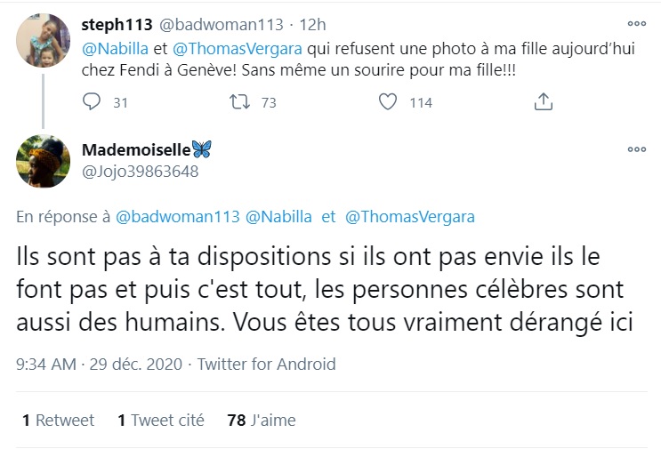 Nabilla vivement critiquée pour avoir refusé de prendre une photo avec une petite fille : Elle s'explique