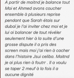 Sarah Fraisou trompée par son mari Ahmed ? "Ca m'a énervée"