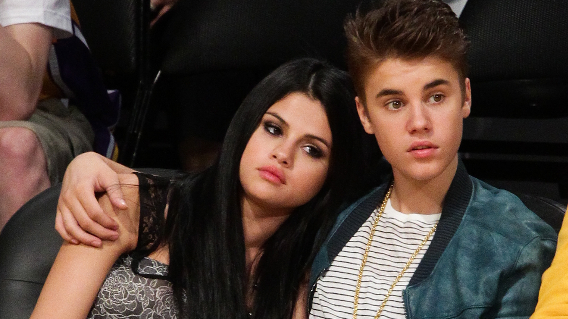  Selena Gomez et Justin Bieber en 2012 @Getty Images