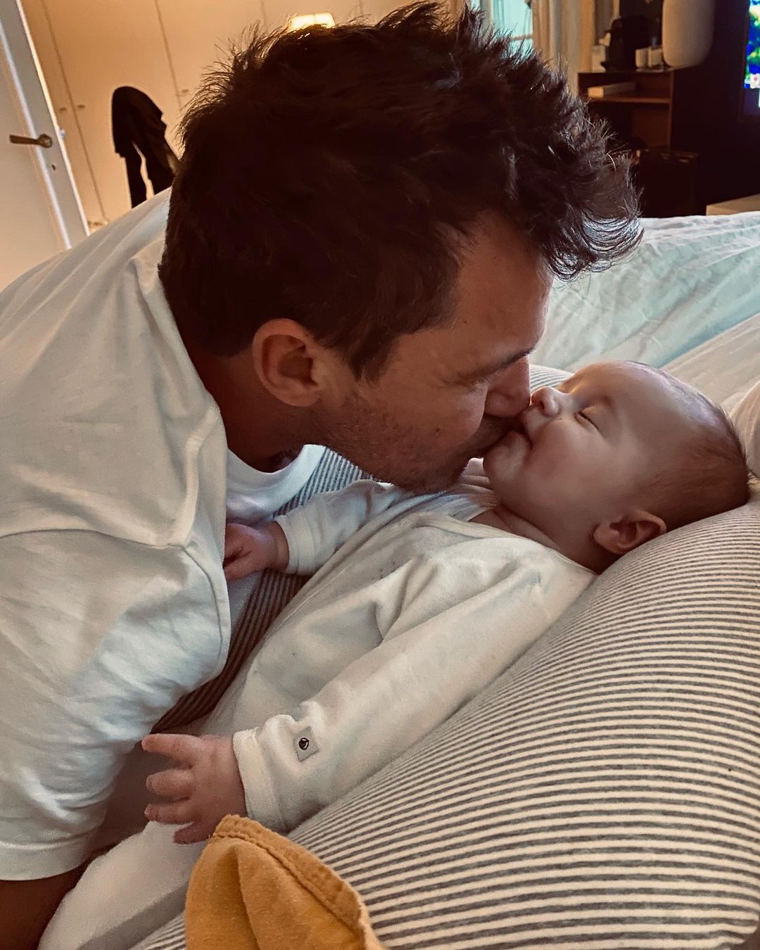 Matt Pokora et son fils Isaiah @Instagram Matt Pokora et son fils Isaiah @Instagram