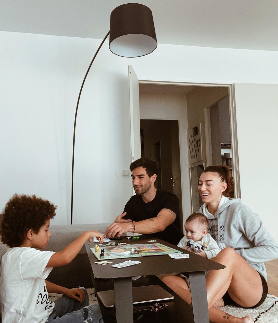 Matt Pokora et son fils Isaiah @Instagram Matt Pokora et son fils Isaiah @Instagram