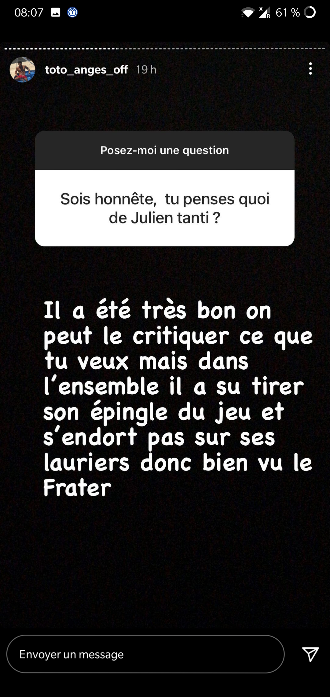 Toto (Les Anges) tacle plusieurs candidats emblématiques des Marseillais !