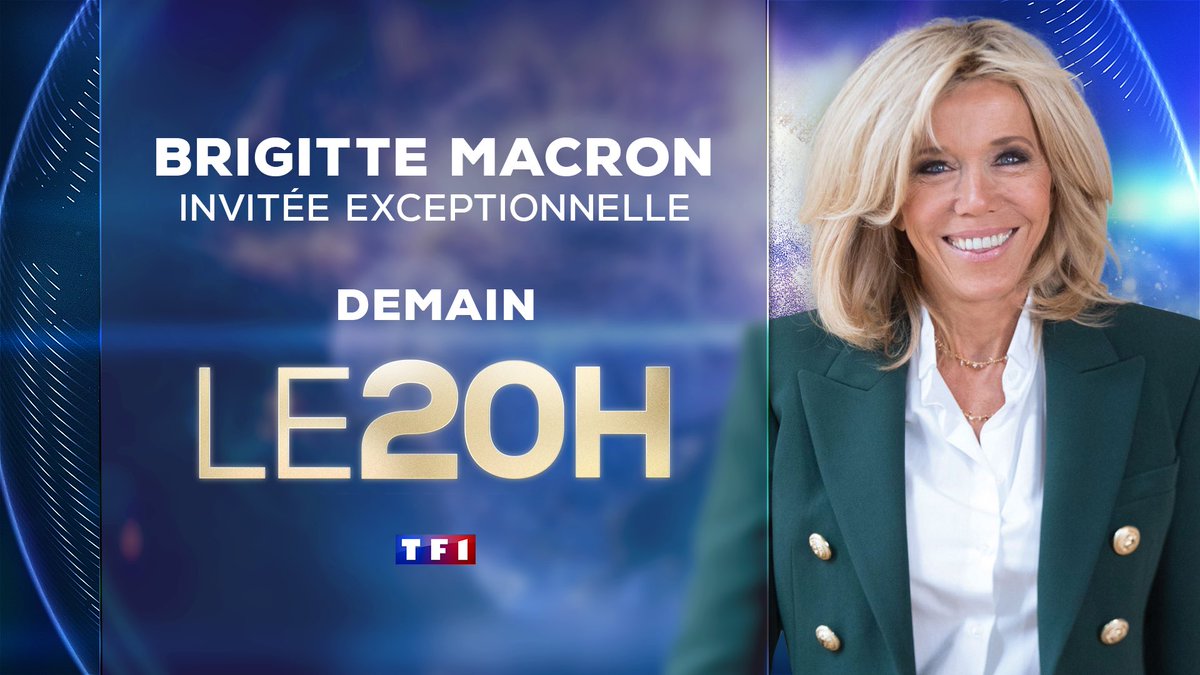 Brigitte Macron invitée du JT de TF1 : Ce détail qui a surpris les internautes