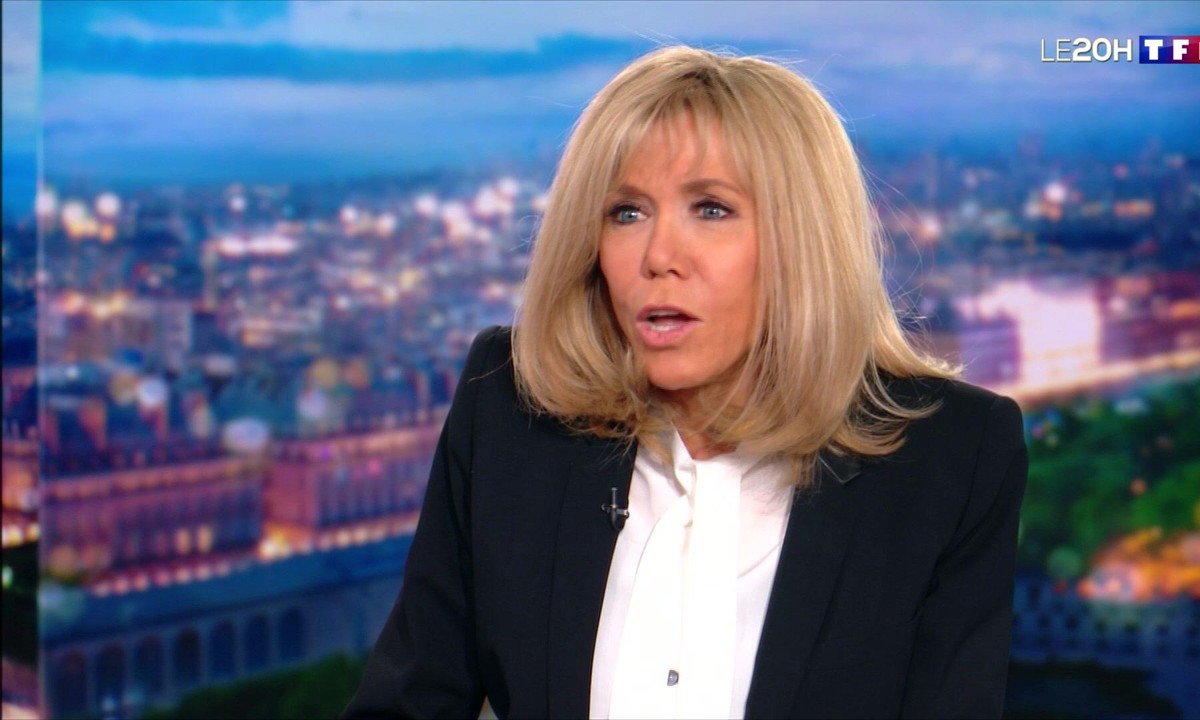  Brigitte Macron sur le plateau de @TF1