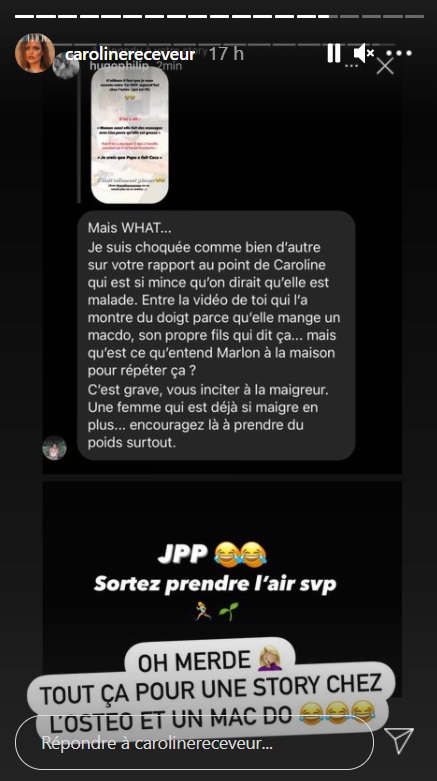  Hugo Philip se confie aux internautes @Instagram