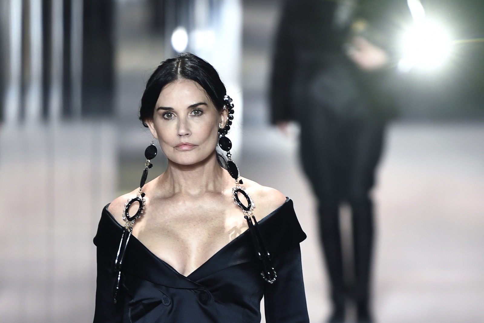  Demi Moore lors du défilé Fendi @Dr