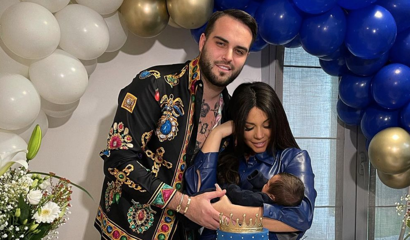  Nikola Lozina et Laura Lempika à la baby-shower de leur fils Zlatan @ Instagram