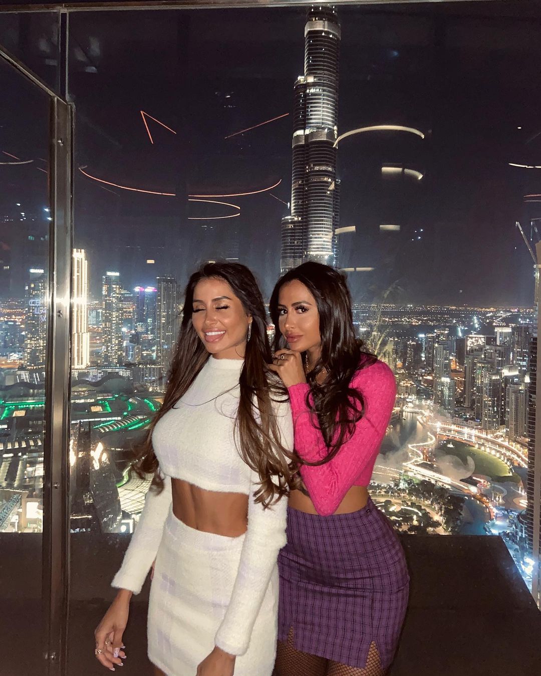  Les soeurs El Himer à Dubaï @Instagram