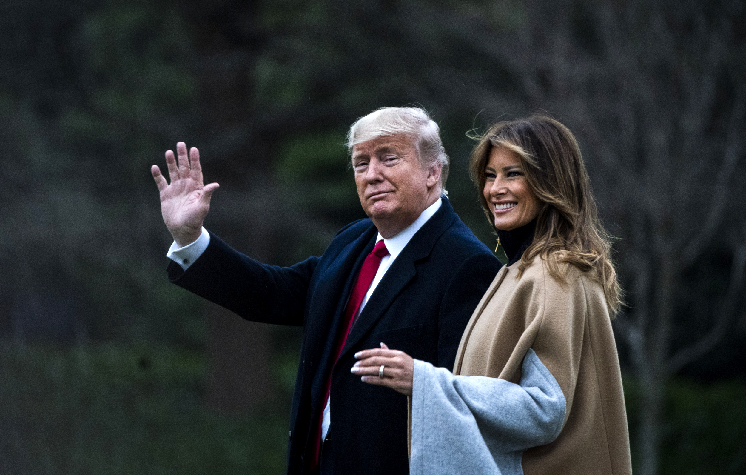  Melania et Donald Trump @Getty Images