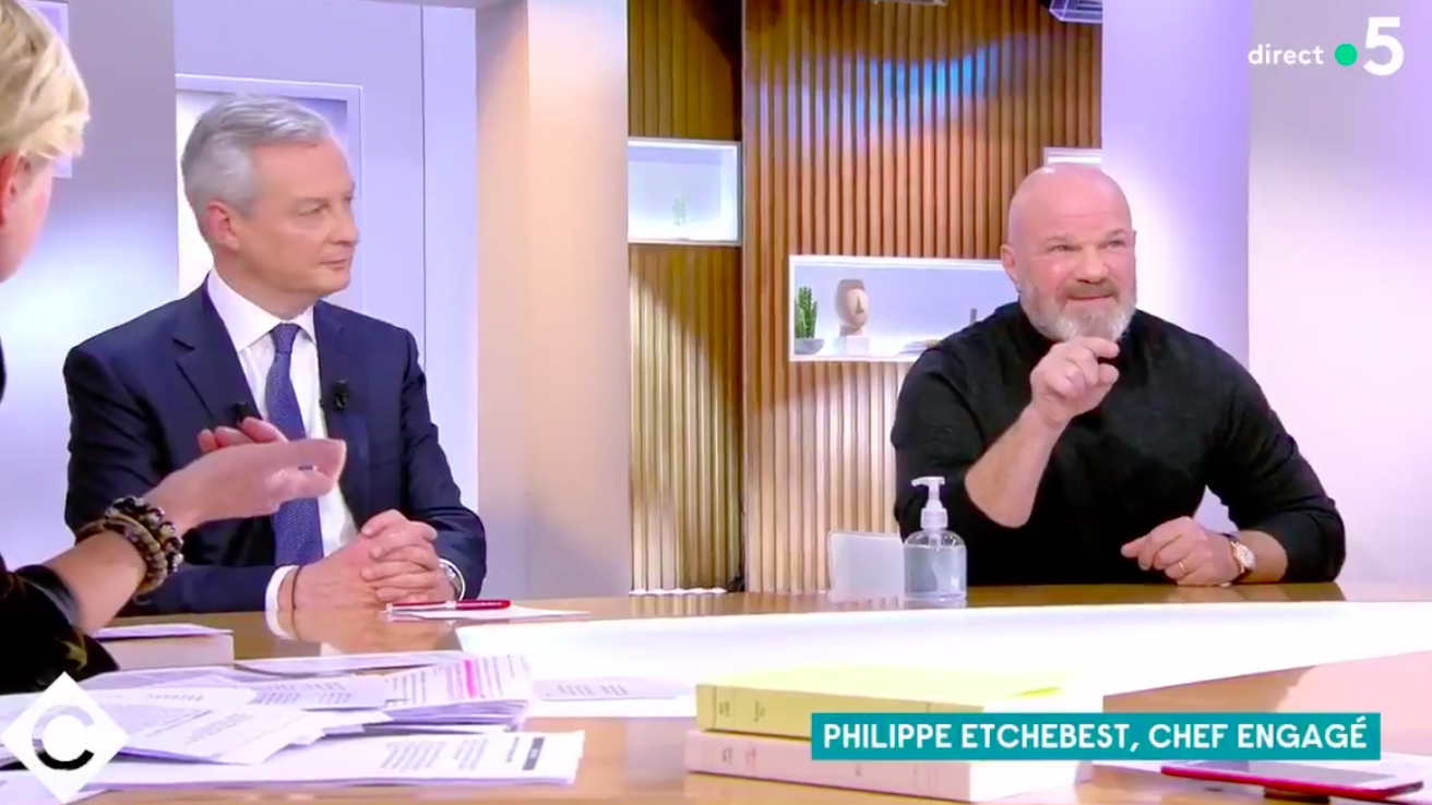 Philippe Etchebest met la pression à Bruno Le Maire et obtient une réponse sur le couvre-feu national à 18h