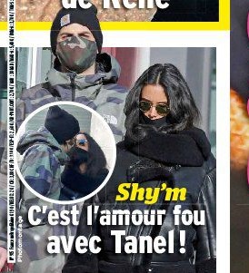  Shy’m et son compagnon en Une du magazine @Public