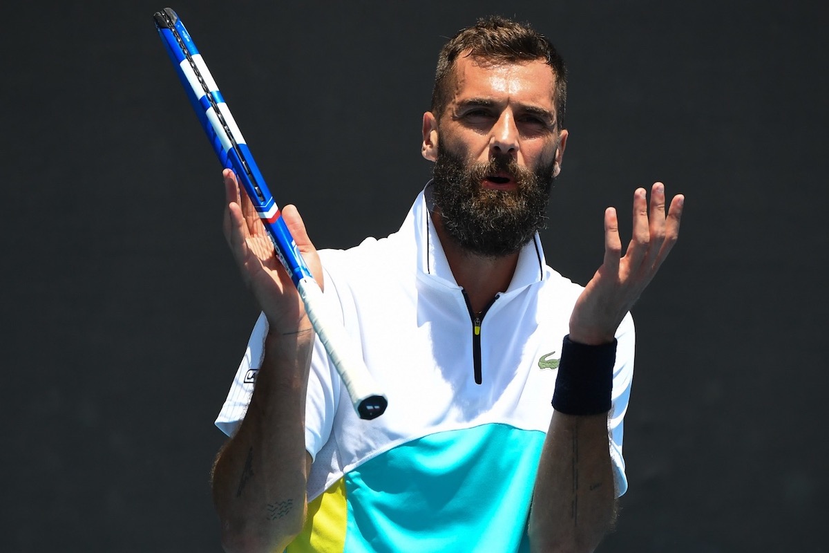 Benoît Paire: Le tennisman fait encore un scandale "Je trouve que c'est de la merde"