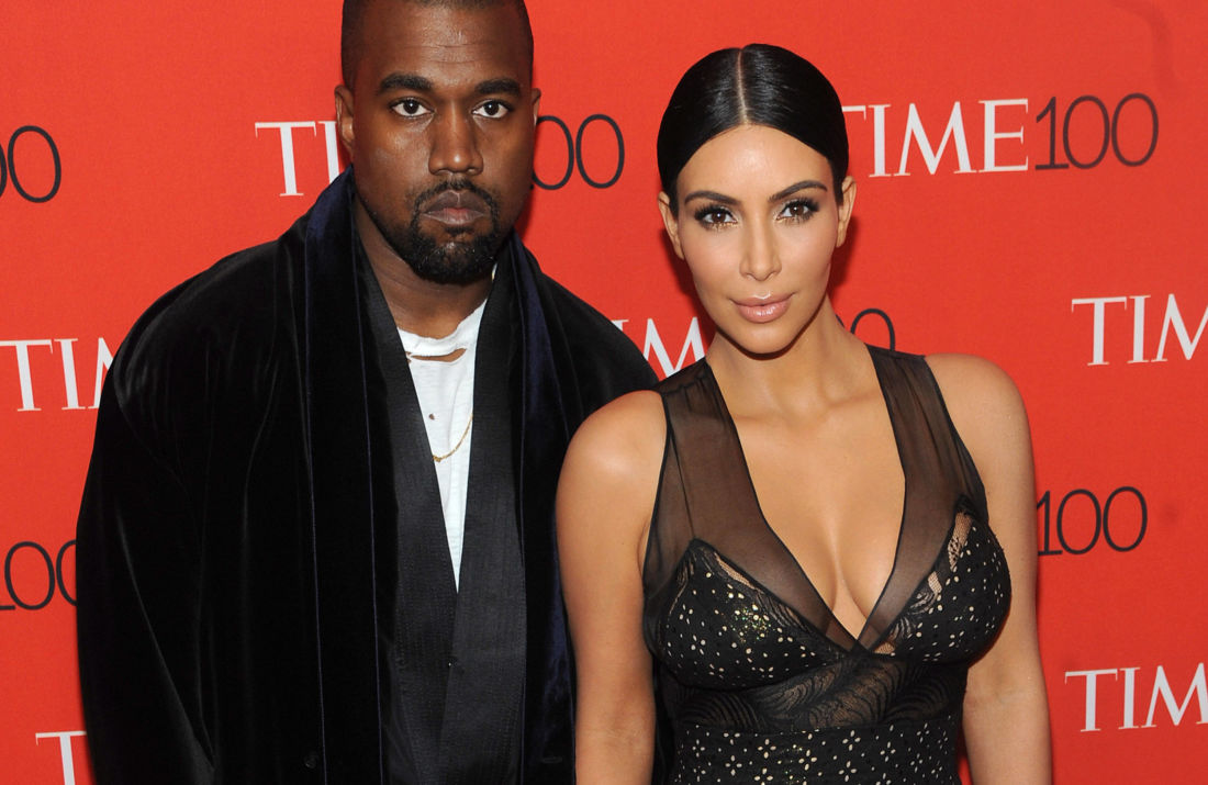  Kim Kardashian et Kanye West @Belga Image