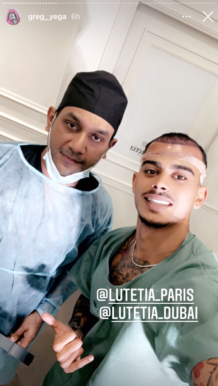 Greg Yega réalise sa première opération de chirurgie à Dubaï !