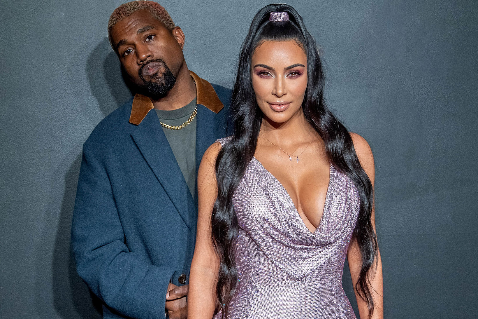  Kanye West et Kim Kardashian @Roy Rochlin/Getty Images