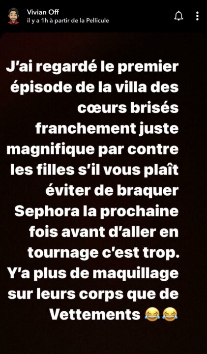 La Villa 6 : Vivian Grimigni se moque des candidates de l'émission