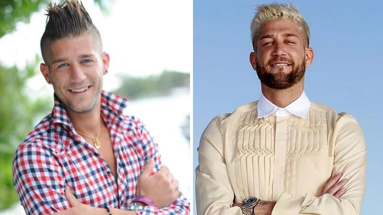  Julien Tanti en 2012 vs Julien Tanti en 2021 @Instagram