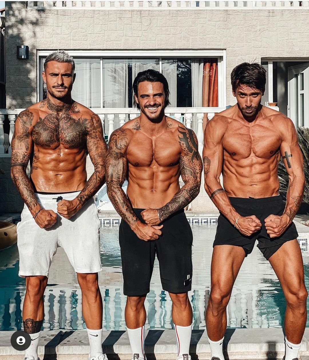  Nicolas Ferrero, Benjamin Samat et Florent André @Instagram