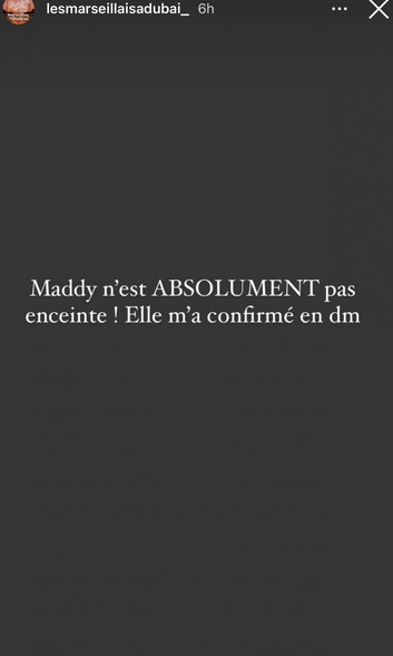 Maddy Burciaga enceinte de Benjamin Samat ? Elle met les choses au clair