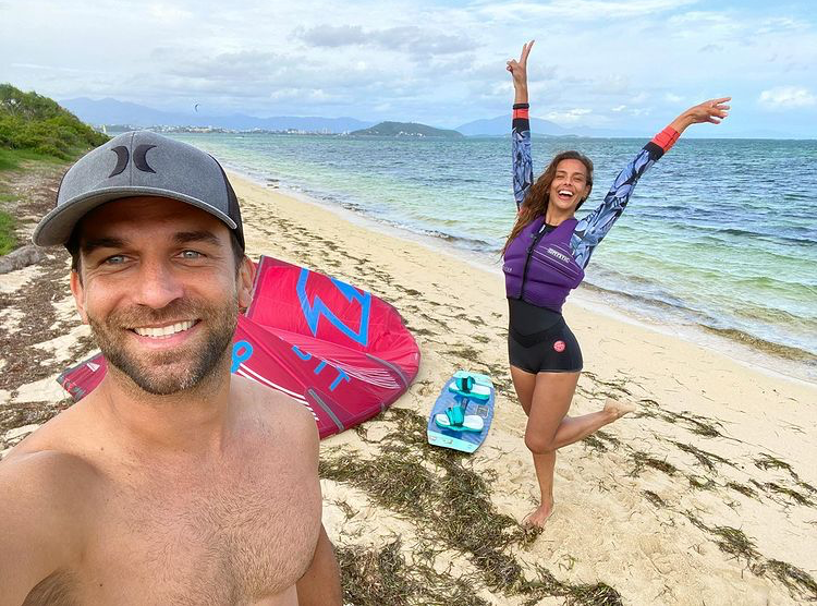  Marine Lorphelin et Christophe Malmezac en Nouvelle-Calédonie @Instagram