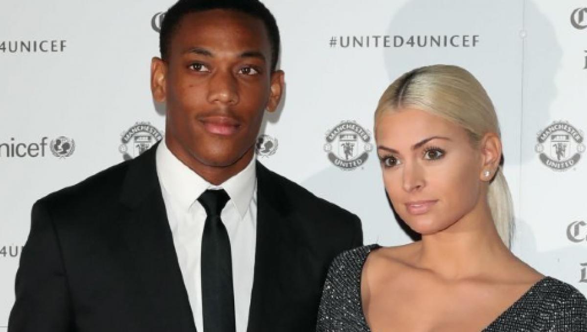  Anthony Martial et Mélanie Da Cruz@ SIPA