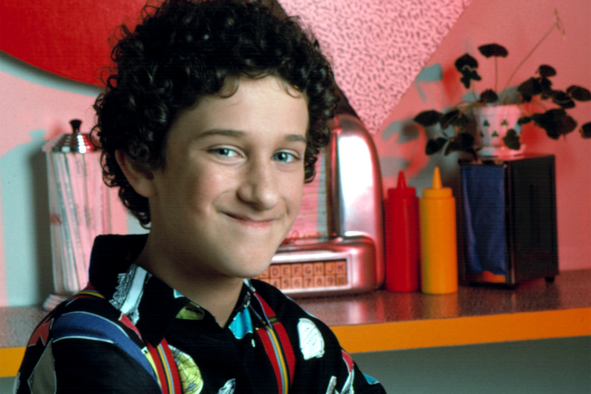 Dustin Diamond dans "Sauvés par le gong" @Courtesy Everett Collection Dustin Diamond dans "Sauvés par le gong" @Courtesy Everett Collection