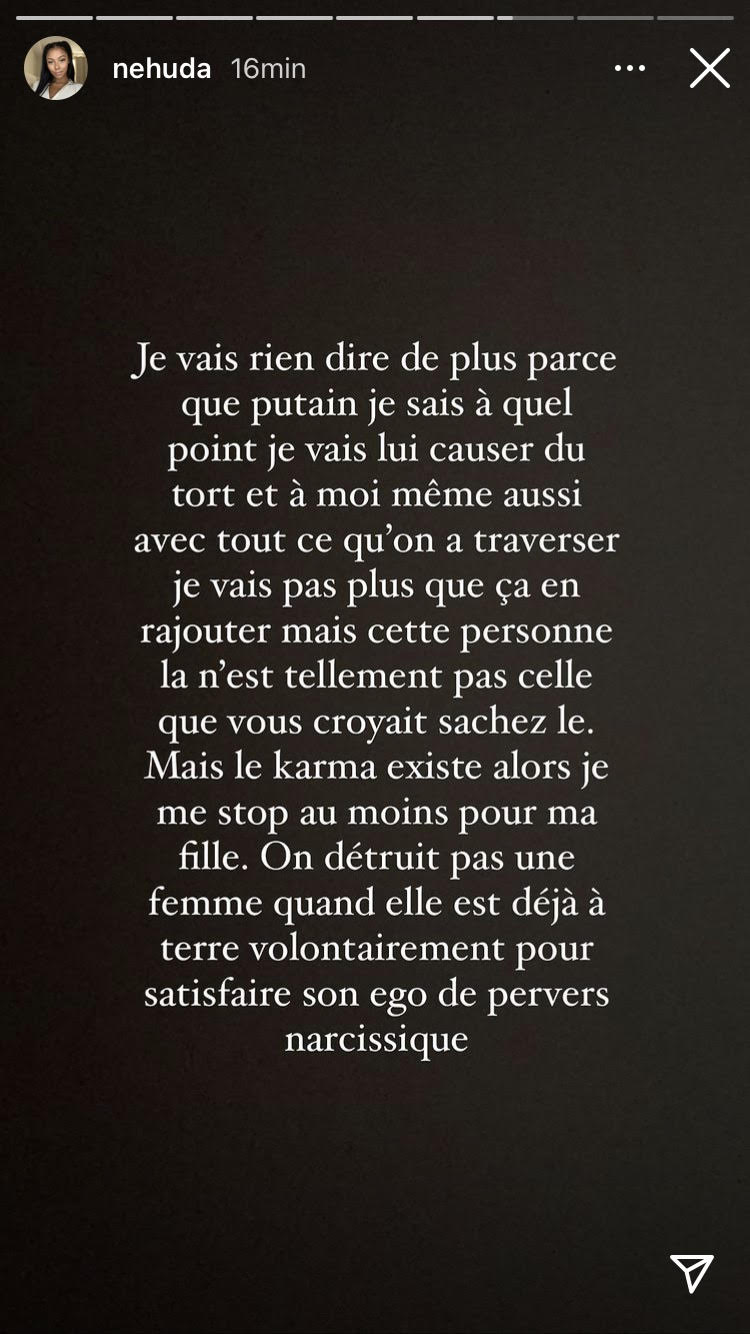 Nehuda fait d'énormes révélations sur son ex Ricardo Pinto : "Gros raciste" "pervers narcissique"