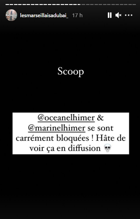 Océane et Marine El Himer fâchées depuis le tournage des Marseillais ?