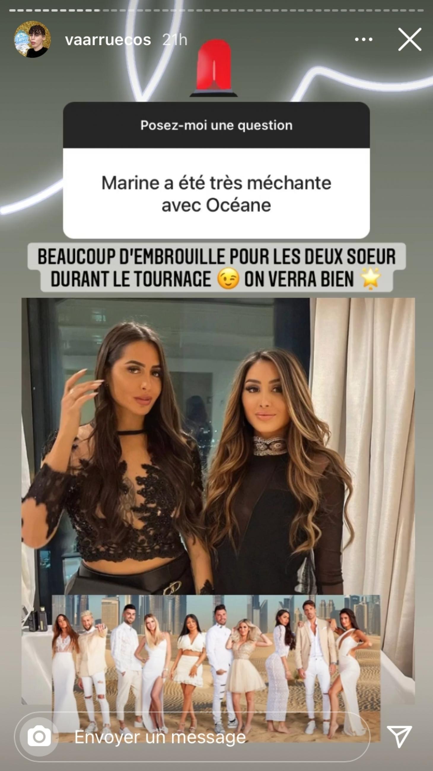 Océane et Marine El Himer fâchées depuis le tournage des Marseillais ?