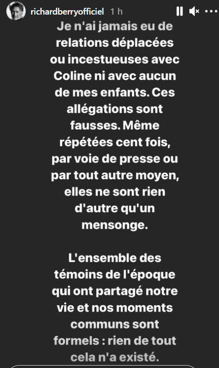 Richard Berry accusé d'inceste par sa fille Coline : Jeane Manson également visée par une plainte