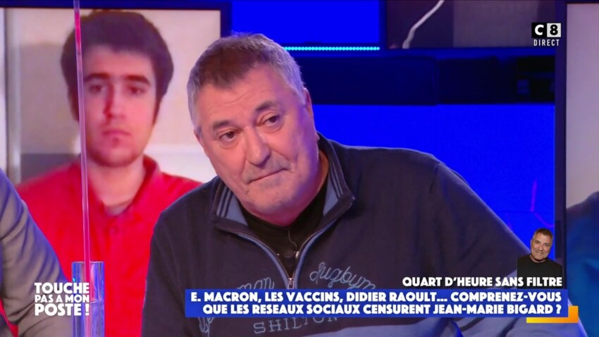  Jean-Marie Bigard sur le plateau de TPMP @C8