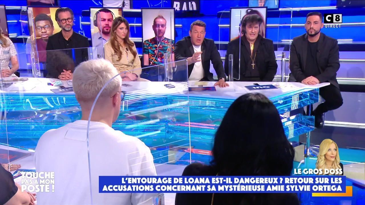  Eryl Prayer sur le plateau de TPMP @C8