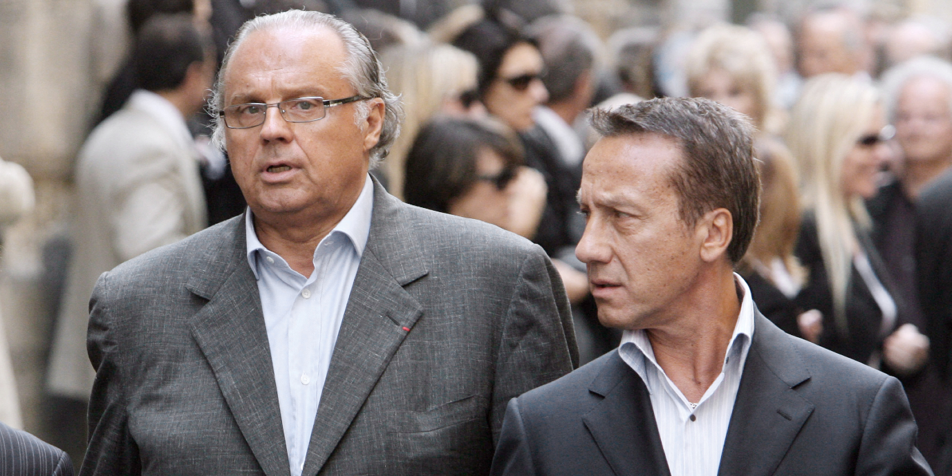  Gérard Louvin et son mari, Daniel Moyne @Olivier Laban-Mattei / AFP