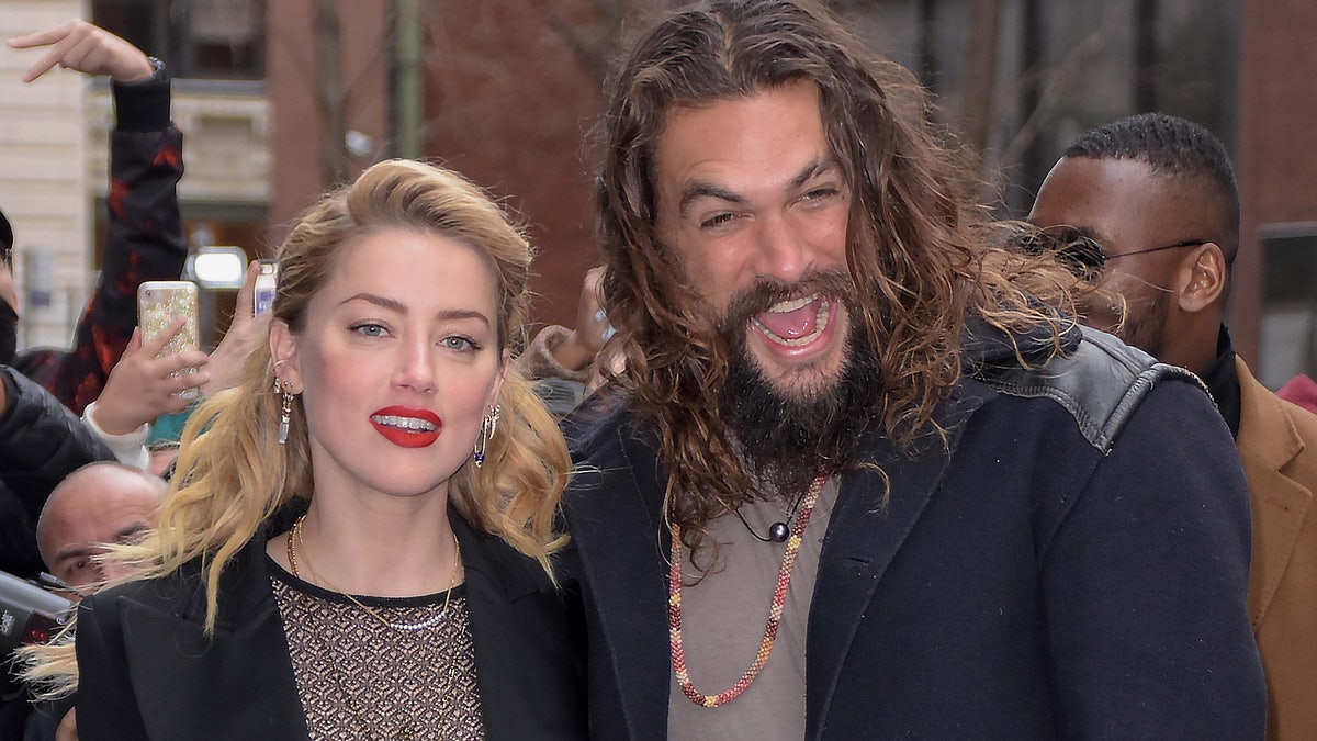  Amber Heard et Jason Momoa @ DR