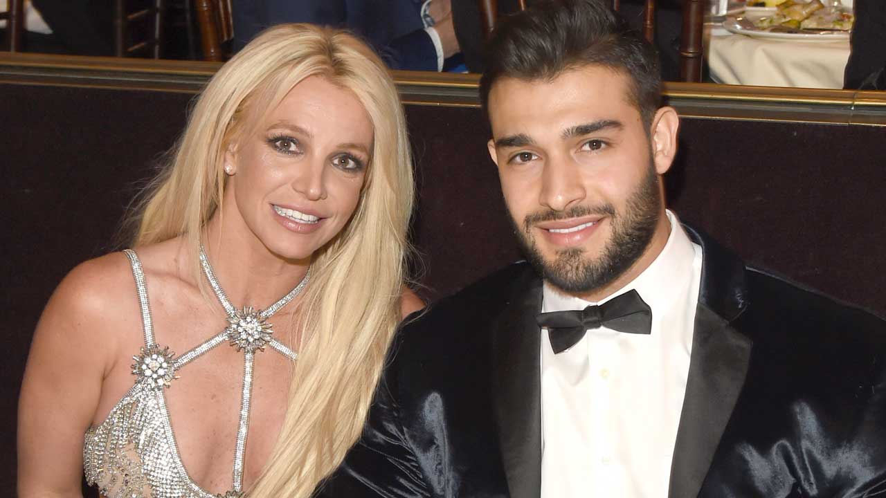  Britney Spears et son compagnon Sam Asghari @ J. Merritt/GettyImages