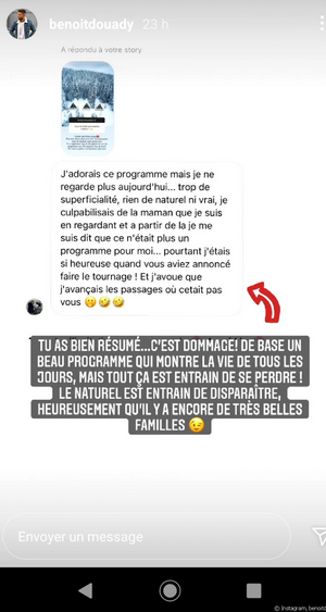  Benoît Douady, déçu par la superficialité de Mamans &amp; Célèbres @instagram