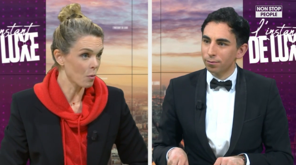 Julie Andrieu sur le plateau de L'instant de Luxe @NonStopPeople Julie Andrieu sur le plateau de L'instant de Luxe @NonStopPeople