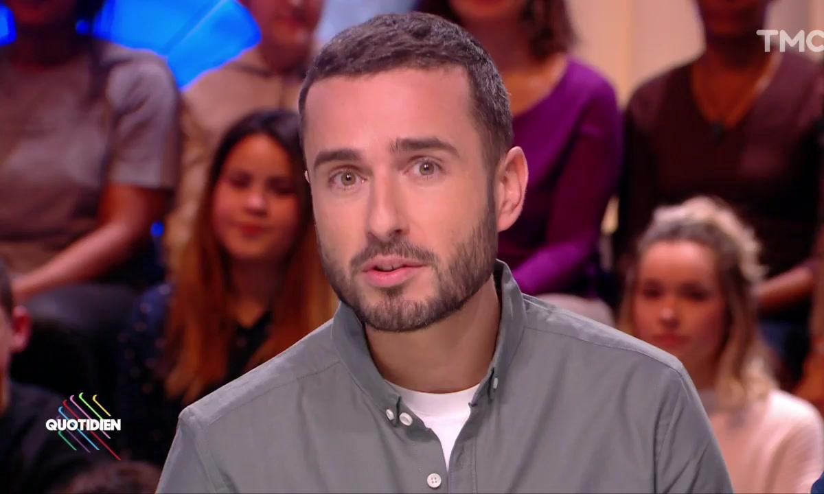  Julien Bellver dans Quotidien / @ Capture TF1