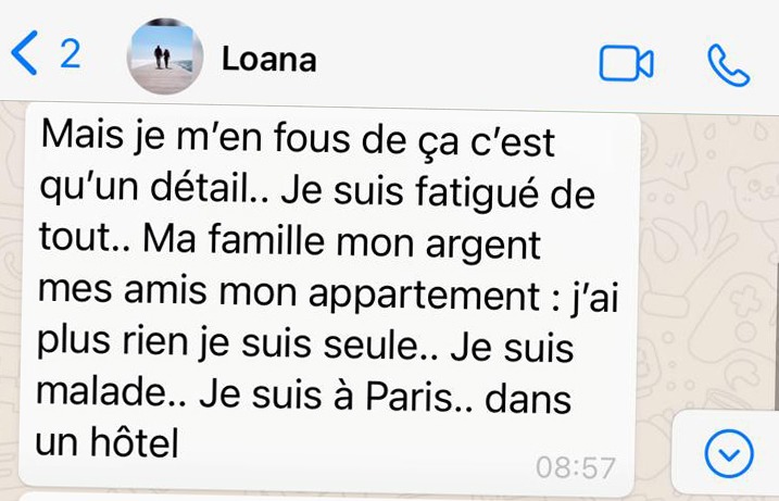 [Exclu] Loana : Découvrez les SMS qui ont paniqué ses proches la nuit dernière